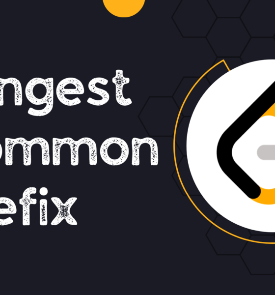 Longest Common Prefix LeetCode 14